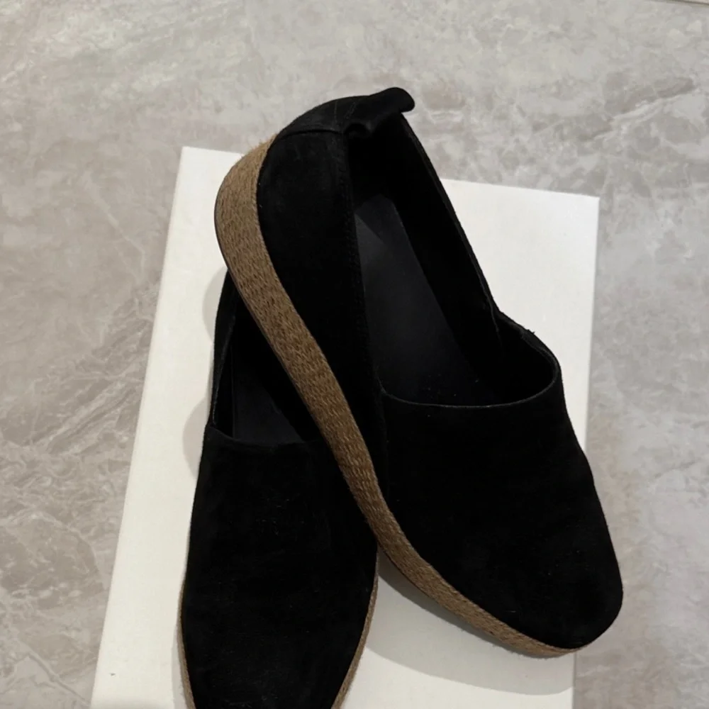 Vince Men's Black Suede Loafers
